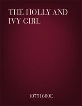 The holly and ivy girl SATBB choral sheet music cover